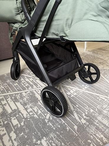 шприц для промывания носа: Прогулочная коляска Baby Stroller, модель S1, цвет хаки - Легкая — 8