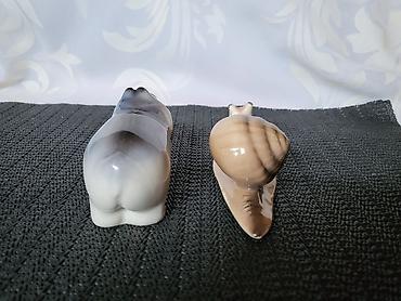 Ostali kućni dekor: Figure nove nilski konj i puz,porcelanske iz 70ih.god. Nove figure — 10