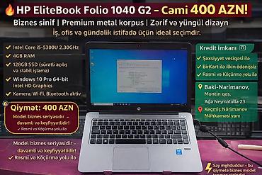 🔥 HP EliteBook Folio 1040 G2 – Cəmi 400 AZN! 💼 Biznes sinif, premium lalafo.az -da 🔥 HP EliteBook Folio 1040 G2 – Cəmi 400 AZN! 💼 Biznes sinif, premium