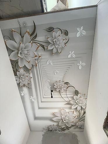 Натяжной потолок: Натяжной потолок 3D потолки, Глянцевое, Матовое Бесплатный замер, Гарантия, Демонтаж — 3