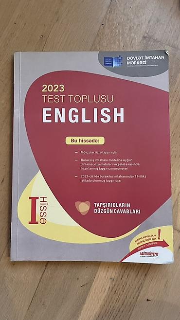 Testlər: İngilis dili Testlər 11-ci sinif, DİM, 1-ci hissə, 2023 il — 1