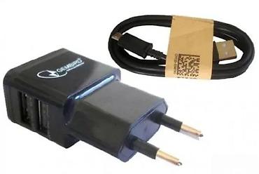 Kablovi za telefone: Gembird kućni USB punjač – Dual USB 2.1A/1A + kabl - Zidni adapter sa — 2