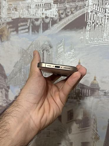 iphone x mini: IPhone 16 Pro, Qızılı, Face ID — 4
