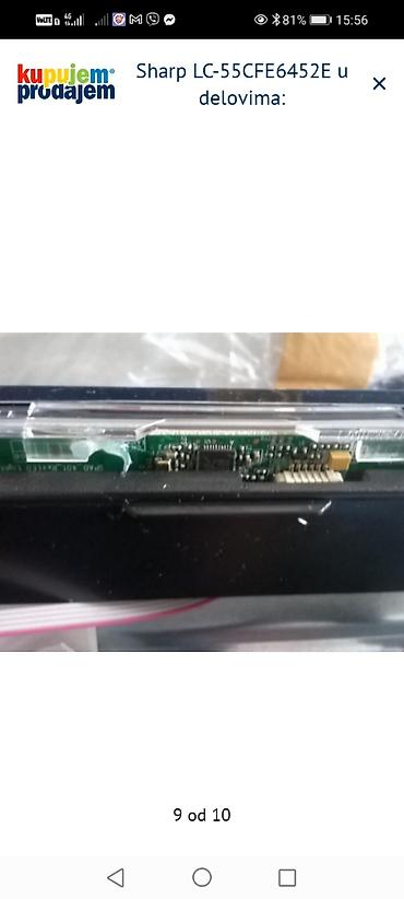 Aksesoari za TV i video: Sharp LC-55CFE6452E – delovi Dostupni originalni delovi sa modela na lalafo.rs — 10 Aksesoari za TV i video: Sharp LC-55CFE6452E – delovi Dostupni originalni delovi sa modela — 10