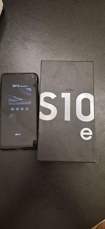 honor robot phone: Samsung Galaxy S10e, Б/у, 128 ГБ, цвет - Белый, 2 SIM — 1