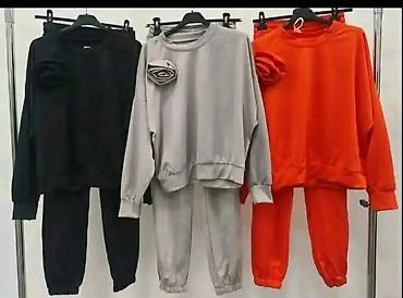 mindjuse visece: Ženski komplet trenerke – bluza i donji deo - Model: dvoslojni — 1