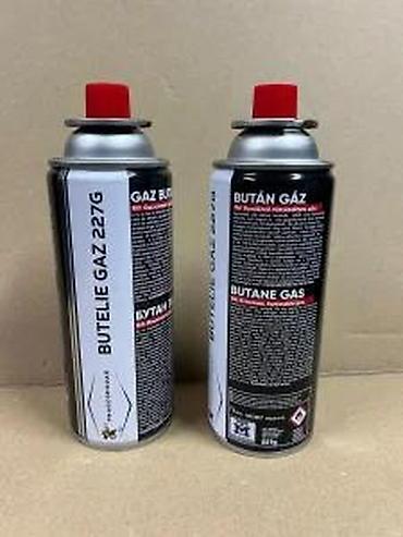 gasni grejaci: Plinske patrone – butan gas 227 g (UN2037), standardni sprej u limenci — 10