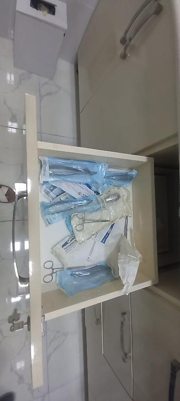 Салонная, медицинская мебель: Tibbi kabinet üçün mebel və aksesuar dəsti - Klinik və stomatoloji — 5