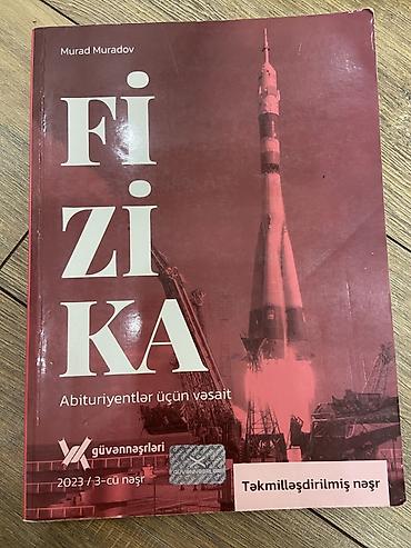 məktəb çantaları: Məhsul: “Fizika – Abituriyentlər üçün vəsait” Müəllif: Murad Muradov — 1