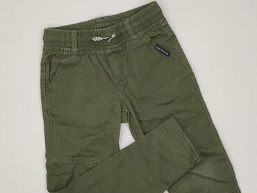 żółte spodnie chłopięce: Sweatpants, Little kids, 4-5 years, 110, condition - Very good