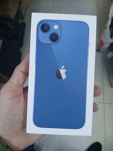 Apple iPhone: IPhone 13, 256 GB, Göy, Simsiz şarj, Face ID, Sənədlərlə — 3
