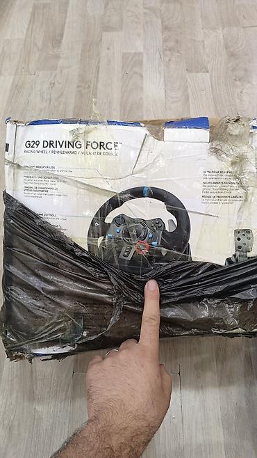 sony aparat: Logitech G29 Driving Force sükan və pedallar dəsti - Platforma — 3