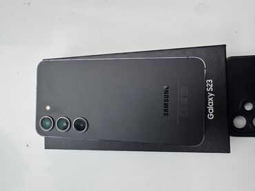 Çəngəllər: Samsung Galaxy S23, rəng - Qara