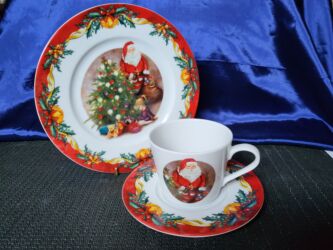 Kuhinjski setovi: Porcelanski vintaz,nov set Wawel Poljska. Trodelni porcelanski set — 1