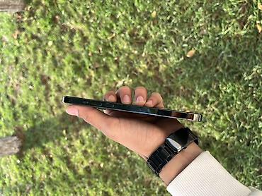 iphone 12 pro max islenmis: IPhone 12 Pro Max, 128 GB, Qara, Zəmanət, Simsiz şarj, Face ID — 5