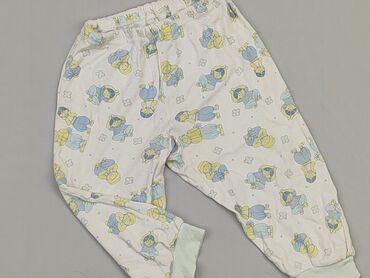 białe legginsy sinsay: Spodnie dresowe, 9-12 m, stan - Dobry