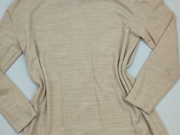 bezowa bluzki z długim rekawem: Tunika, SinSay, XL, stan - Dobry