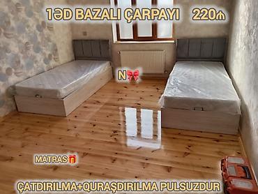 dosek satisi: Satılır:*Birbaşa istehsalçıdan BAZALI çarpayı* Qeyd:Yenidir,sifarişlə — 1