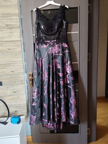 Женская одежда: Вечернее платье, Макси, L (EU 40)
