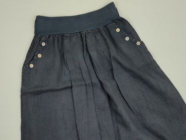 jeansowe spódnice z rozcięciem: Spódnica, S, stan - Bardzo dobry
