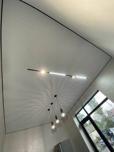 Натяжной потолок: Натяжной потолок Глянцевое, Матовое, 3D потолки Гарантия, Бесплатная консультация, Бесплатный замер — 22