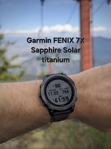 часы гармин бу: Продам Garmin FENIX 7X sapphire solar titanium. В идеальном состоянии — 1