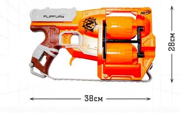 nerf бластер: Игрушка Nerf оригинал Состояние отличное (пульки прилагаются), но без