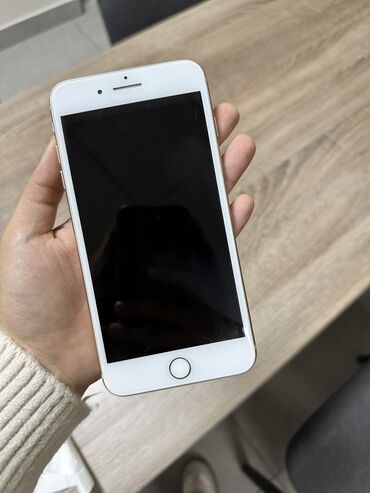 Apple iPhone: IPhone 8 Plus, Б/у, 64 ГБ, Rose Gold, Защитное стекло, 100 %