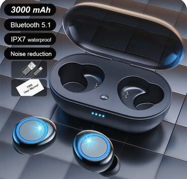 mikro nausnik kiraye: Yeni Simsiz (Bluetooth) Qulaqcıqlar, rəng - Qara