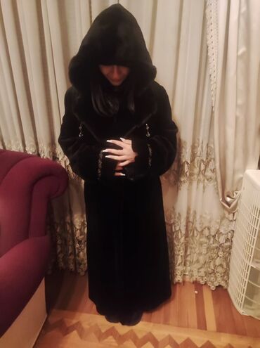Пальто, Одноместный, цвет - Черный