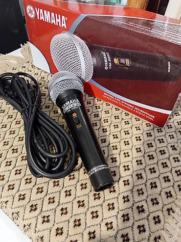 yamaha hs: Yamaha YM-3000 simli dinamik mikrofon - Tip: Moving coil (dinamik) — 1