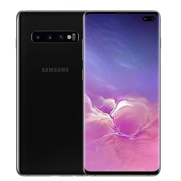 en ucuz laptop kampanyaları: Samsung Galaxy S10 Plus, 128 GB, rəng - Qara, Simsiz şarj