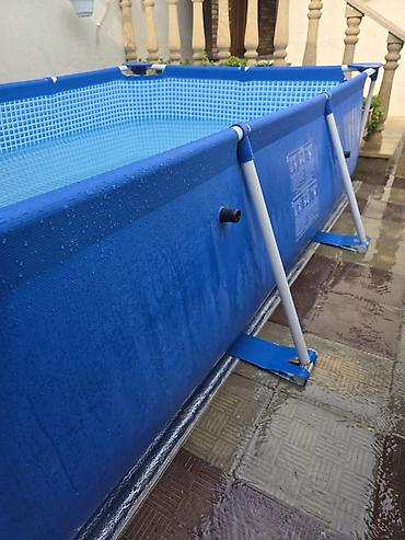 Ev üçün digər mallar: Hovuz satılır ! 3m×2m×75sm Hovuz satılır az işlənib hec problemi — 10