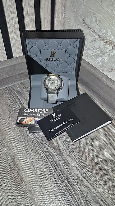 Qol saatları və aksesuarlar: Hublot kişi qol saatı – klassik və idman üslubunun premium sintezi — 1