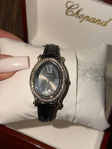 саат: Chopard qadın saatı - Korpus: oval formalı, paslanmayan polad - — 3