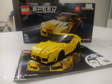 коробка лего: Лего Speed Champions. Оригинал, брали за 2100, отдадим за 1200. Полный