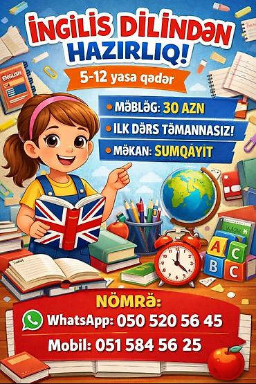 online ingilis dili kurslari: Xarici dil kursu, İngilis dili, Uşaqlar üçün — 1