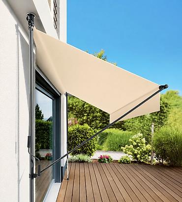 ikea basta: Tenda za balkon i terasu 300x220-310 cm – Bež Novo, nekorišćeno 3 — 1