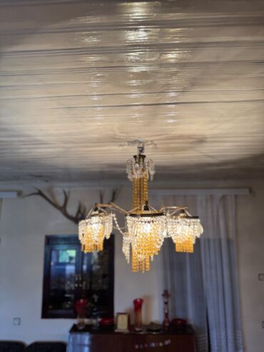 Led çilçıraqlar: Çılçıraq, 5 lampa, Xrustal