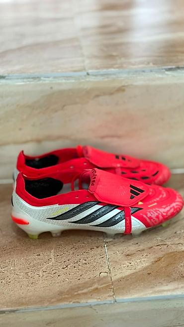 predator бутсы: Футбольные бутсы Adidas Predator 42 размер (коллекция с красно‑белой — 2