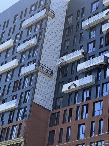 2х комнатная квартира продаётся: 2 бөлмө, 74 кв. м, Элитка, 12 кабат, ПСО (өзү оңдоп түзөтүп бүтүү үчүн)