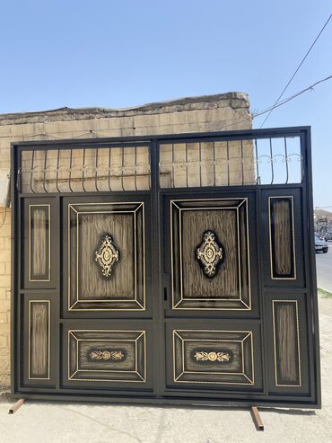 Həyət darvazaları: Eni-3 Hündürlük-2.60 Çərçivə-8lik Şveller,List-2.5,Profil -da lalafo.az — 4 Həyət darvazaları: Eni-3 Hündürlük-2.60 Çərçivə-8lik Şveller,List-2.5,Profil — 4