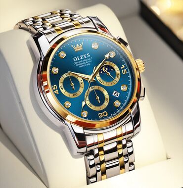 kutija za nakit: Novi muški OLEVS ručni satovi extra kvaliteta NOVO ! ! ! Muški extra