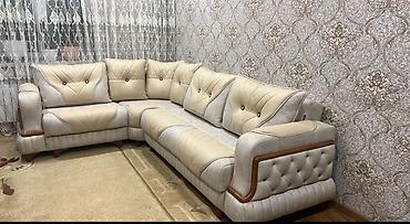 Divanlar: Künc divan, Açılmayan, Bazasız, Parça, Çatdırılma yoxdur — 1