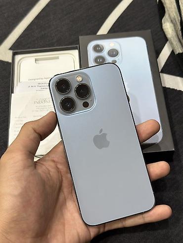 iphone plus 7: IPhone 13 Pro, 128 GB, Sierra Blue, Face ID — 1