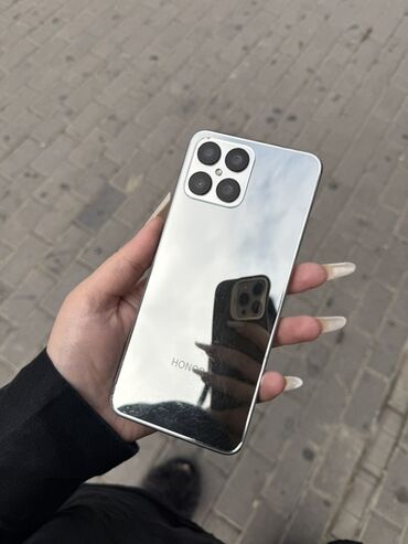 nokia 6 plus: Honor X8, 128 GB, rəng - Gümüşü