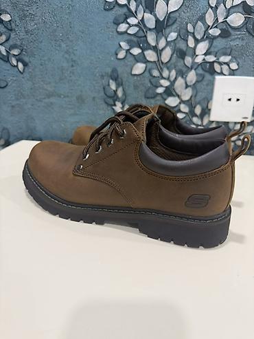 kisi kutkasi: Skechers kişilər üçün dəri ayaqqabı - Model: Skechers Leather Upper – — 7