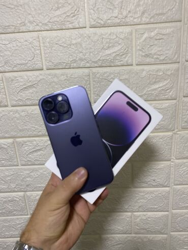 Apple iPhone: IPhone 14 Pro, 256 GB, Deep Purple