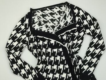 czarne bluzki z dekoltem w łódkę: Knitwear, XL (EU 42), condition - Very good