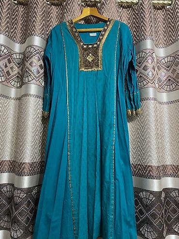 Повседневные платья: Женские платья — набор из 4 моделей 1) Синее с черными вставками - — 6